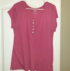 Scoop neck shirt